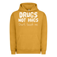 Pigment Peanut Butter drugs not hugs Urban Hoodie - linhVisuals