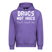 Tulip drugs not hugs Urban Hoodie - linhVisuals
