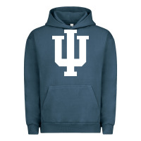 Pigment Midnight Navy Indiana Hoosiers, gear Urban Hoodie - linhVisuals