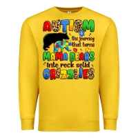 Lemon autism the journey that turns mama bears Premium Sweatshirt - JahusDesignShop