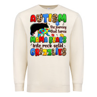 Sandshell autism the journey that turns mama bears Premium Sweatshirt - JahusDesignShop