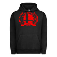 Pigment Black super smash bros smash club Urban Hoodie - linhVisuals