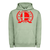 Pigment Oil Green super smash bros smash club Urban Hoodie - linhVisuals