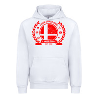 White super smash bros smash club Urban Hoodie - linhVisuals