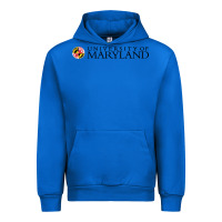 Cobalt University of Maryland, College Park, Urban Hoodie - linhVisuals