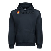 Navy University of Maryland, College Park, Urban Hoodie - linhVisuals