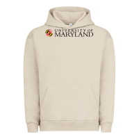 Pigment French Oak University of Maryland, College Park, Urban Hoodie - linhVisuals