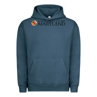 Pigment Midnight Navy University of Maryland, College Park, Urban Hoodie - linhVisuals