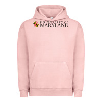 Pigment Salmon University of Maryland, College Park, Urban Hoodie - linhVisuals