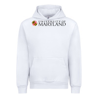 White University of Maryland, College Park, Urban Hoodie - linhVisuals
