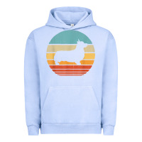 Pigment Grape Ice corgi retro vintage 60s 70s sunset dog lovers men women t shirt Urban Hoodie - linhVisuals
