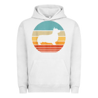 Pigment Lunar Rock corgi retro vintage 60s 70s sunset dog lovers men women t shirt Urban Hoodie - linhVisuals