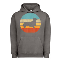 Pigment Tornado corgi retro vintage 60s 70s sunset dog lovers men women t shirt Urban Hoodie - linhVisuals