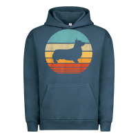 Corgi Retro Vintage 60s 70s Sunset Dog Lovers Men Women T Shirt Urban Hoodie | Teevron