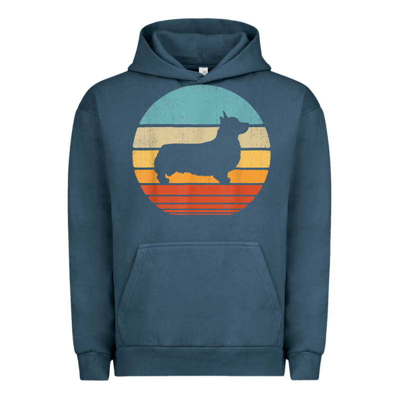 Corgi Retro Vintage 60s 70s Sunset Dog Lovers Men Women T Shirt Urban Hoodie by linhVisuals | Teevron
