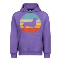 Tulip corgi retro vintage 60s 70s sunset dog lovers men women t shirt Urban Hoodie - linhVisuals