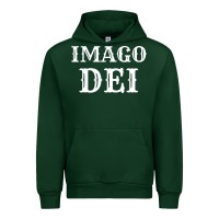 Forest Green imago dei image of god christian t shirt reformed jesus Urban Hoodie - linhVisuals