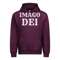 Mauve Wine imago dei image of god christian t shirt reformed jesus Urban Hoodie - linhVisuals