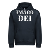 Navy imago dei image of god christian t shirt reformed jesus Urban Hoodie - linhVisuals