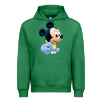 Emerald baby micke  mouse Urban Hoodie - linhVisuals
