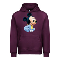 Mauve Wine baby micke  mouse Urban Hoodie - linhVisuals