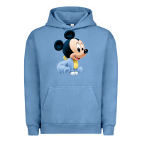 Pigment Pebble Blue baby micke  mouse Urban Hoodie - linhVisuals