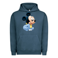 Pigment Midnight Navy baby micke  mouse Urban Hoodie - linhVisuals