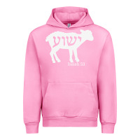 Fuchsia Pink isaiah 53 lamb yeshua jesus t shirt Urban Hoodie - linhVisuals