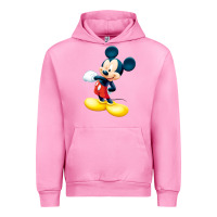 Fuchsia Pink micke mouse Urban Hoodie - linhVisuals