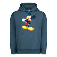 Pigment Midnight Navy micke mouse Urban Hoodie - linhVisuals