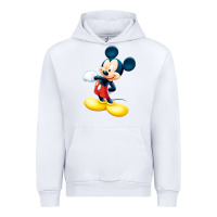 White micke mouse Urban Hoodie - linhVisuals