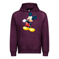 Mauve Wine micke mouse Urban Hoodie - linhVisuals
