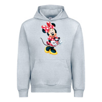 Heather Grey minni mouse Urban Hoodie - linhVisuals