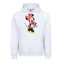 White minni mouse Urban Hoodie - linhVisuals