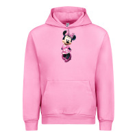 Fuchsia Pink minni mouse Urban Hoodie - linhVisuals