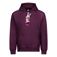 Mauve Wine minni mouse Urban Hoodie - linhVisuals