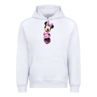 White minni mouse Urban Hoodie - linhVisuals