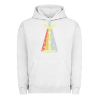 Pigment Lunar Rock vintage alien weed pot leaf ufo abduction marijuana cannabis t shirt Urban Hoodie - linhVisuals