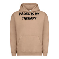 Pigment Burro padel is my therapy Urban Hoodie - linhVisuals
