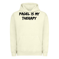 Pigment Pistachio padel is my therapy Urban Hoodie - linhVisuals