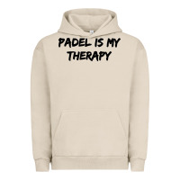 Pigment French Oak padel is my therapy Urban Hoodie - linhVisuals