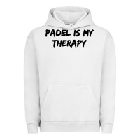 Pigment Lunar Rock padel is my therapy Urban Hoodie - linhVisuals