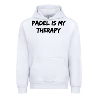 White padel is my therapy Urban Hoodie - linhVisuals