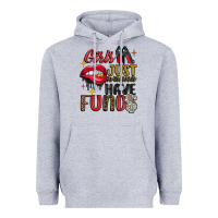 Heather Grey girls just wanna have funds Heavyweight Hoodie - JahusDesignShop