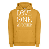 Pigment Peanut Butter love one another jesus quote christian t shirt Urban Hoodie - linhVisuals