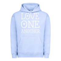 Pigment Grape Ice love one another jesus quote christian t shirt Urban Hoodie - linhVisuals