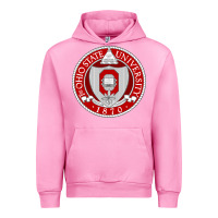 Fuchsia Pink OSU, Columbus, university gear Urban Hoodie - linhVisuals