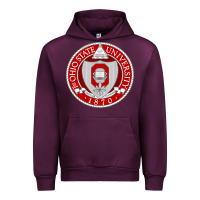 Mauve Wine OSU, Columbus, university gear Urban Hoodie - linhVisuals