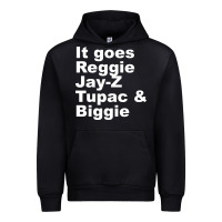 Black it goes reggie jay Urban Hoodie - linhVisuals