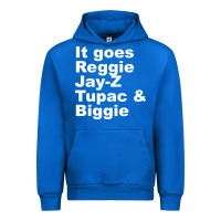 Cobalt it goes reggie jay Urban Hoodie - linhVisuals